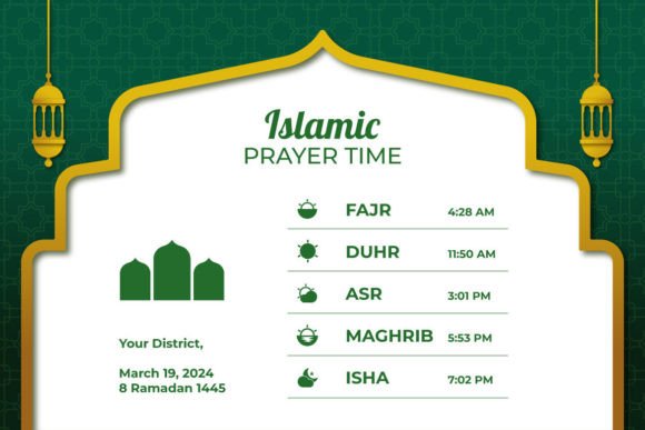 Islamic Prayer Salah Time Guidance