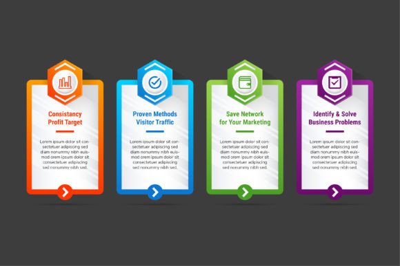 Vertical Hexxagon Infographic: A Practical Design Asset